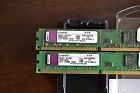 Kvr1333d3n9 Ddr3 2g 1333 Sticks Total Ddr3-1333 4gb Kingston 2x2gb Ram Memory