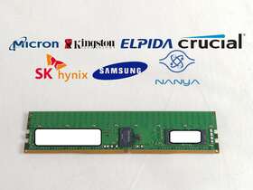 Pc4-25600r Major Brand 16 Lot Of 2 Gb Ddr4-3200 1rx8 1.2 V Rdimm Server Ram