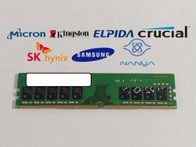 Pc4-21333e Major Brand 8 Gb Ddr4-2666v 1rx8 1.2 V Edimm Server Ram