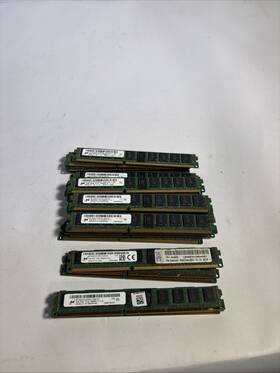 Mt18kdf51272pdz-1g4m1ff Micro Direct Lot Of 32 Mixed Brand 4gb Pc3 Memory. See Full Description
