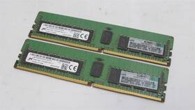 Pc4-2400t-rc1-11 Micron 1712 2x 16gb 1rx4 Ddr4 Rdimm Ecc Server Memory