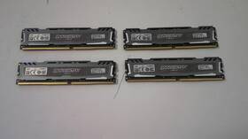 Bls8g4d240fsb.16fbd Micron Bls8g4d240fsck.8fbd Lot Of 4 Ballistix 2400mhz Memory 32 Gb Kit L477