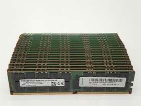 Pc4-2133p-rb011 Micron Dpagkg2003 16gb 2rx4 Rdimm Ddr4 Ecc Server Memory Lot 20