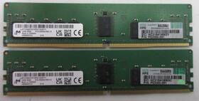 Hta18asf2g72pdz-3g2e1ti Micron 2x 16gb Pc4 Ecc 2rx8 3200aa-re2-12 32gb Total Ram