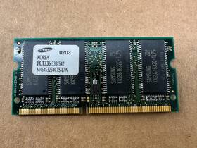 M464s3254cts-l7a Micron Samsung - 256mb 133mhz 3.3v 144-pin Sdram So-dimm Memory Module