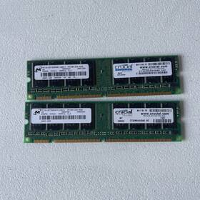 Mt16lsdt3264ag-10ee1 Micron 256mb Sdram Sdr Sd Pc100 Cl2 100mhz 100 168pin Non-ecc Dual Rank 16x8