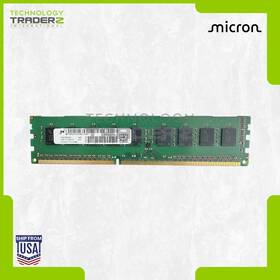 Mt18ksf51272az-1g4 Micron Lot Of 2 4gb Pc3 Ddr3-1333mhz Ecc Unbuffered 2rx8 Ram