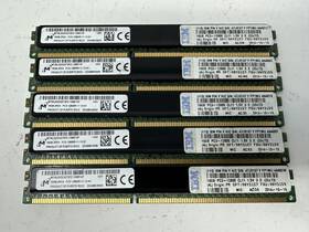 Pc3-12800r-11-13-n1 Micron Mt36jdzs2g72pz-1g6 Lot Of 5 16gb 2rx4 Low Profile Server Memory