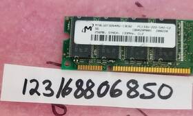 Mt8lsdt3264ay-13ed2 Micron 256mb 1rx8 Sdram Sdr Synch Pc133 Cl2 133mhz 168pin Non-ecc Single Rank 32x8