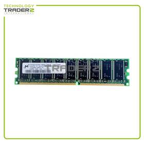 Mt9vddt3272ay-40bg4 Micron Lot Of 2 256mb Pc3200 Ddr-400mhz Single Rank Memory