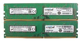 Micron Mta16atf1g64az-2g1a1 Lot 2x 8gb 16gb Ddr4-2133p Udimm Desktop Memory