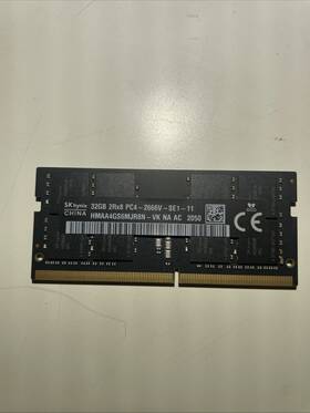 Mta16atf4g64hz-2g6b3 Micron Skhynix 32gb 2rx8 2666v. So-dimm Laptop Ram Memory Tested