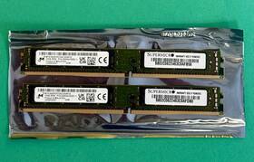 Micron Mta18adf2g72az-3g2r1 2x 16gb Ddr4-3200 Vlp Eudimm Server Memory