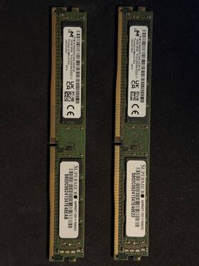 Mta18adf2g72az-3g2r1z1 Micron 32gb 2x16gb Ddr4-3200 Dimm Server Memory