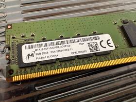 Mta18asf1g72pdz-2g6e1qi Micron Lot Of 43x 8gb Pc4-2666v 2rx8 Ecc Server Ram