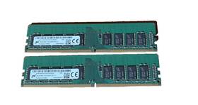 Mta18asf2g72az-2g3 Micron 2 16gb 2rx8 Pc4-2400t-ee1-11 Unbuffered Ecc Memory