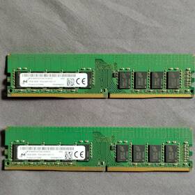 Mta18asf2g72az-2g3b1zi Micron Set Of 2 16gb 2rx8 Pc4-2400t-ee1-11 Ddr4