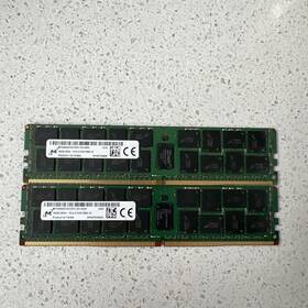 Mta18asf2g72pdz-2g1a2ki Micron Lot Of 2 16gb Pc4-2400 Server Memory Modules