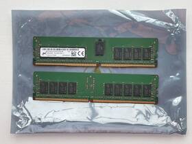 Micron Mta18asf2g72pdz-2g3b1m1 Two 16gb Ddr4-2400 Ecc Reg Rdimm Server Dram