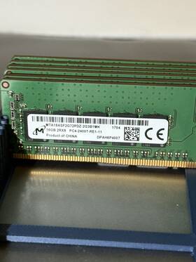 Mta18asf2g72pdz-2g3b1mk Micron 96gb 6x16gb 2rx8 Pc4-2400t-reb-11 Ecc R Memory