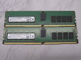 Mta18asf2g72pdz-2g3d1q Micron 2 Lot - 16gb 2rx8 Pc4-2400t-re1 Ddr4 Sdram Ram Registered Server Memory