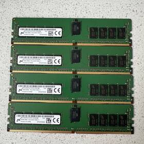 Mta18asf2g72pdz-2g3b1mk Micron Mta18asf2g72pdz-2g6j1r1 Lot Of 4 16gb 2rx8 Pc4-2400 Ddr4 Ecc Server Ram
