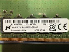 Mta18asf2g72pdz-2g9e1tk Micron 4x 16gb 2rx8 Pc4-2933y Ecc Server Memory