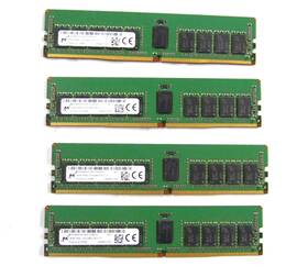 Mta18asf2g72pz-2g3b1ig Micron 64gb 4x16gb Pc4-2400t-rc1-11 Registered Ecc