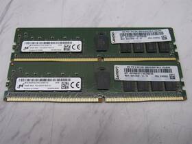 Mta18asf2g72pz-2g9e1tg Micron 2 Lot - 16gb Pc4-2933y-rc2 1rx4 Ecc Reg Rdimm Server Memory Ram