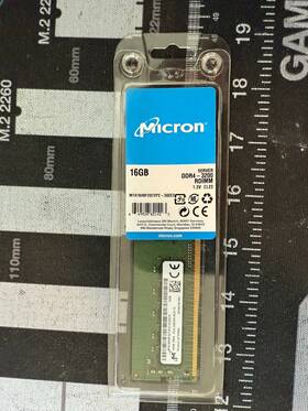 Mta18asf2g72pz-3g2e2ti Micron 16gb 1rx4 Pc4-3200 Aa-rc2-12 Ecc Memory Module