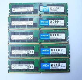 Mta36asf2g72pz-2g6b2 Micron Lot Of 5 16gb 5x 2rx4 Pc4-2666v Memory T7-b2