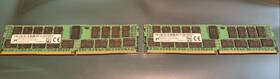 Micron Mta36asf4g72pz-2g3b1k Lot Of 2 32 Gb Ddr4 2400 2rx4 Ecc Server Memory 64
