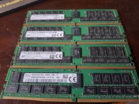 Mta36asf4g72pz-2g6d1q1 Micron Lot Of 4-3 1 Sk 32gb 2r 4 Pc4-2666v Server Ram