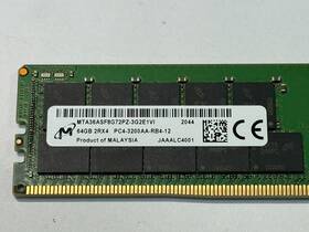 Mta36asf8g72pz-3g2e1vi Micron 64gb 2rx4 Ddr4-3200 Pc4-3200aa Ddr4 Registered Server Memory