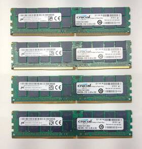 Micron Mta72ass4g72lz-2g1a1ig Lot Of 4 32gb 4drx4 Pc4-2133p-le0-10 Cz111nt.pk