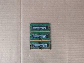 Mta8atf1g64hz-2g3h1r Micron Lot Of 3 8gb Ddr4 2400mhz Ram Pc4 2400t G5-2 45