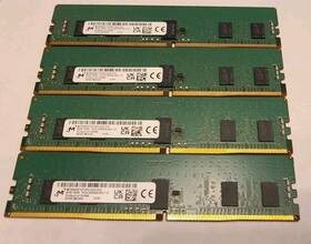 Mta9asf1g72pz-3g2j3ui Micron 32gb Total - 8gb 1rx8 Rdimm Ddr4-3200 Mhz Pc4-25600