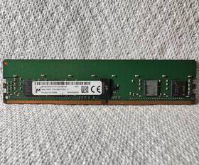 Mta9asf51272pz-2g381qk Micron 8gb 2x4gb 1rx8 Pc4-2400t-rd1-11 Ddr4 2400mhz Ecc Registered Server Ram