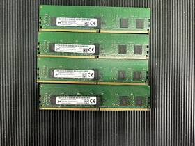 Mta9asf51272pz-2g3b1ig Micron Lot Of 4 4gb 1rx8 Pc4-2400t-rd1-11 Ecc Reg Ram