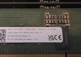 Micron Mtc10f1084s1rc52bav 16gb Ddr5 Ecc Rdimm 5200mhz Pc5-5200b 1rx8 Server Ram