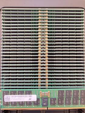 Mtc36f2046s1rc48bar Micron 64gb Pc5-4800b 2rx4 Ecc Rdimm Inch Engineering Sample