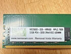 Nemix Ram Me25600-328 Wrx80 32gb
