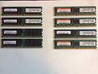 Pc2-3200r-333-10-j1 M393t5750bs0-ccc Samsung Lot Of 8 4 Hynix 2gb 2rx4 Server Memory