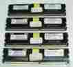 Pc2-5300f-555-11-f0 Nt4gt72u4nd1bn-3c Nanya Lot Of 4 4gb Ecc Server Memory