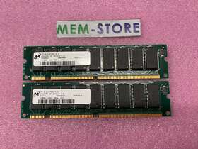 Mt18ld1672ag-5x Ram 128mb Edo 168pin Dimm 3.3v Ecc Unbuffered Memory 4k 16x4 Kit