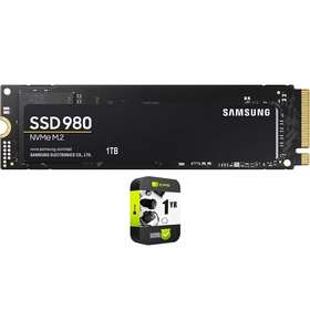 Mz-v8v1t0b Samsung Dsd13393 Mz-v8v1t0b/am 980 Pcie 3.0 Nvme Ssd 1tb Bundle With 1 Yr Cps Enhanced