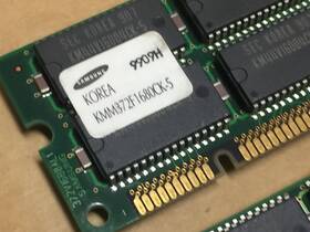 Kmm372f1680ck-5 Samsung 128mb Edo Dimm Ecc&buffer 168pin 50ns Test-pass