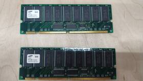 Kmm390s3320at1-ga Samsung Lot Of 2 256mb Server Ram Memory Pair