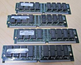 Kmm5324104ck-6 Samsung Lot Of Four Memory Ram