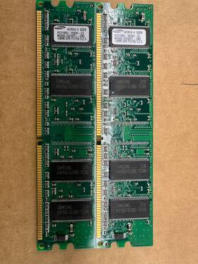 Pc2100u-25330-c2 Samsung M368l1624dtl-cb0 2pcs 128mb Memory Ram